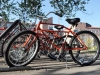 A bike parked in front of the bike station, adjacent to the University Memorial Center. Each semester a student contributes $85 to Student Bus and Bike Programs. (CU Independent/James Bradbury)