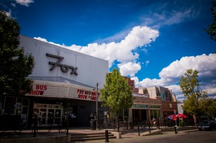 The marquee of the Fox Theatre on the Hill in Boulder. (Robert Hylton/CU Independent)