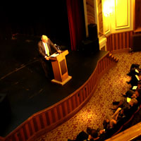 CU President Bruce Benson hosts town hall meeting