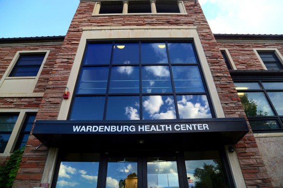 The Wardenburg Health Center on campus. (Nigel Amstock/CU Independent)