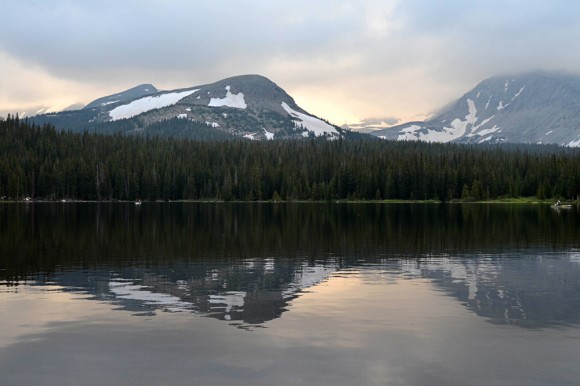 Brainard Lake reflects the scenery over the summer in Ward, Colo. (Photo Courtesy of Annie Rumbles)