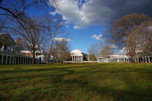 "The Lawn" at University of Virginia. (Karen Blaha/Wikimedia Commons)