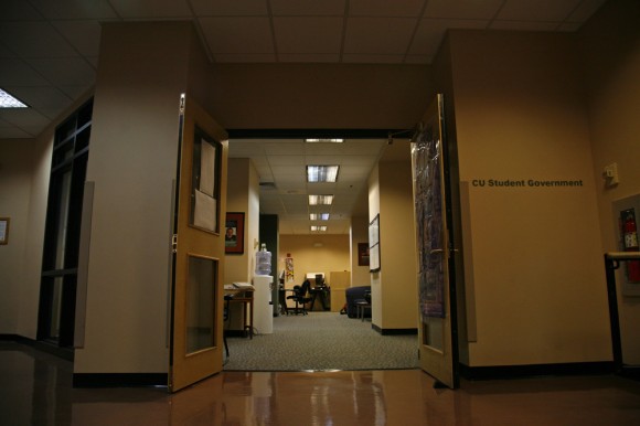 The CU Student Government headquarters located in the University Memorial Center. (James Bradbury/CU Independent)