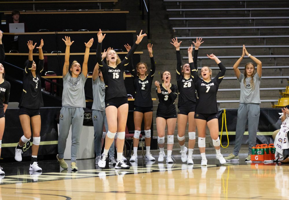 Buffs volleyball sweep Campbell, finish Colorado Classic undefeated