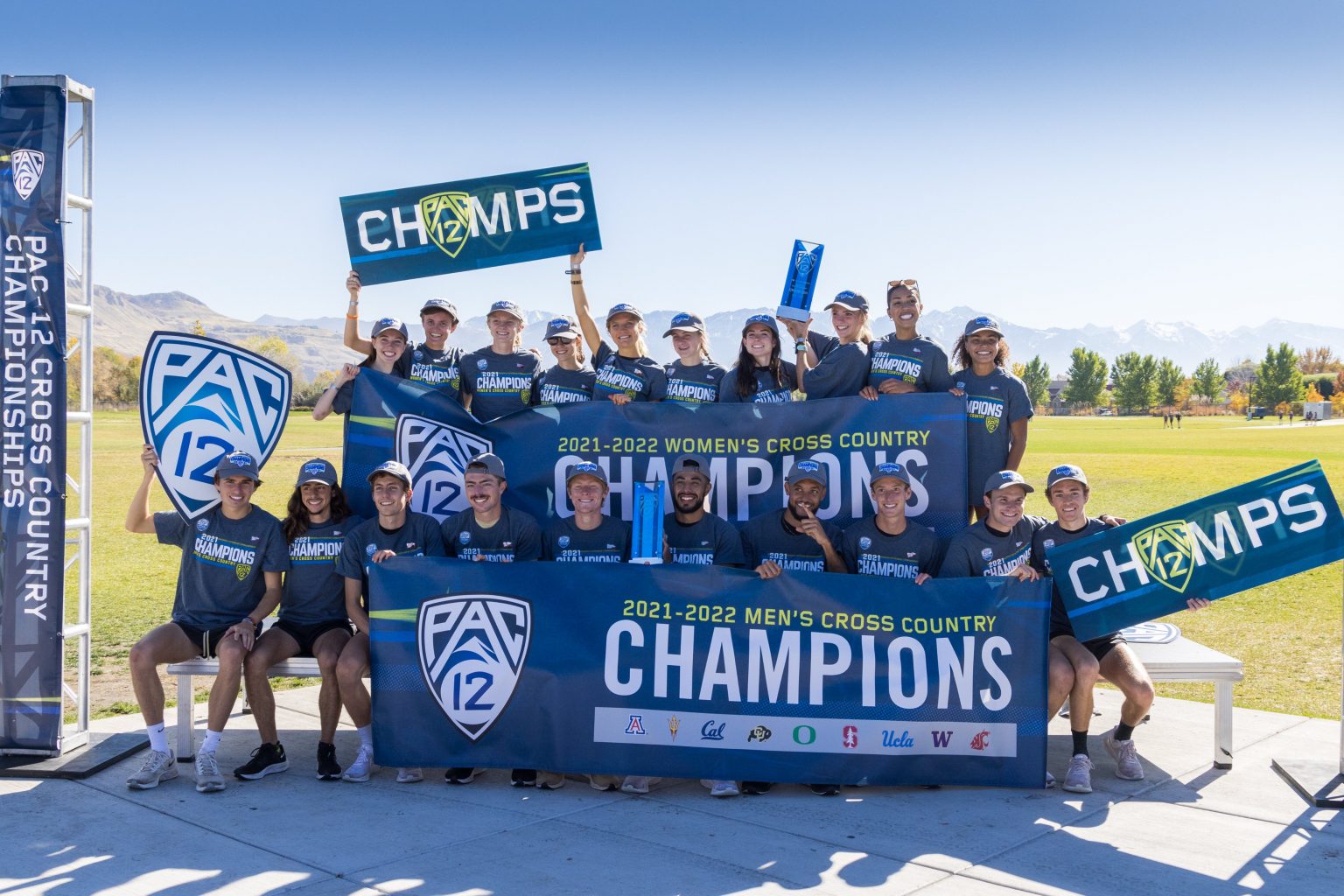 Women's cross country wins second straight Pac12 championship