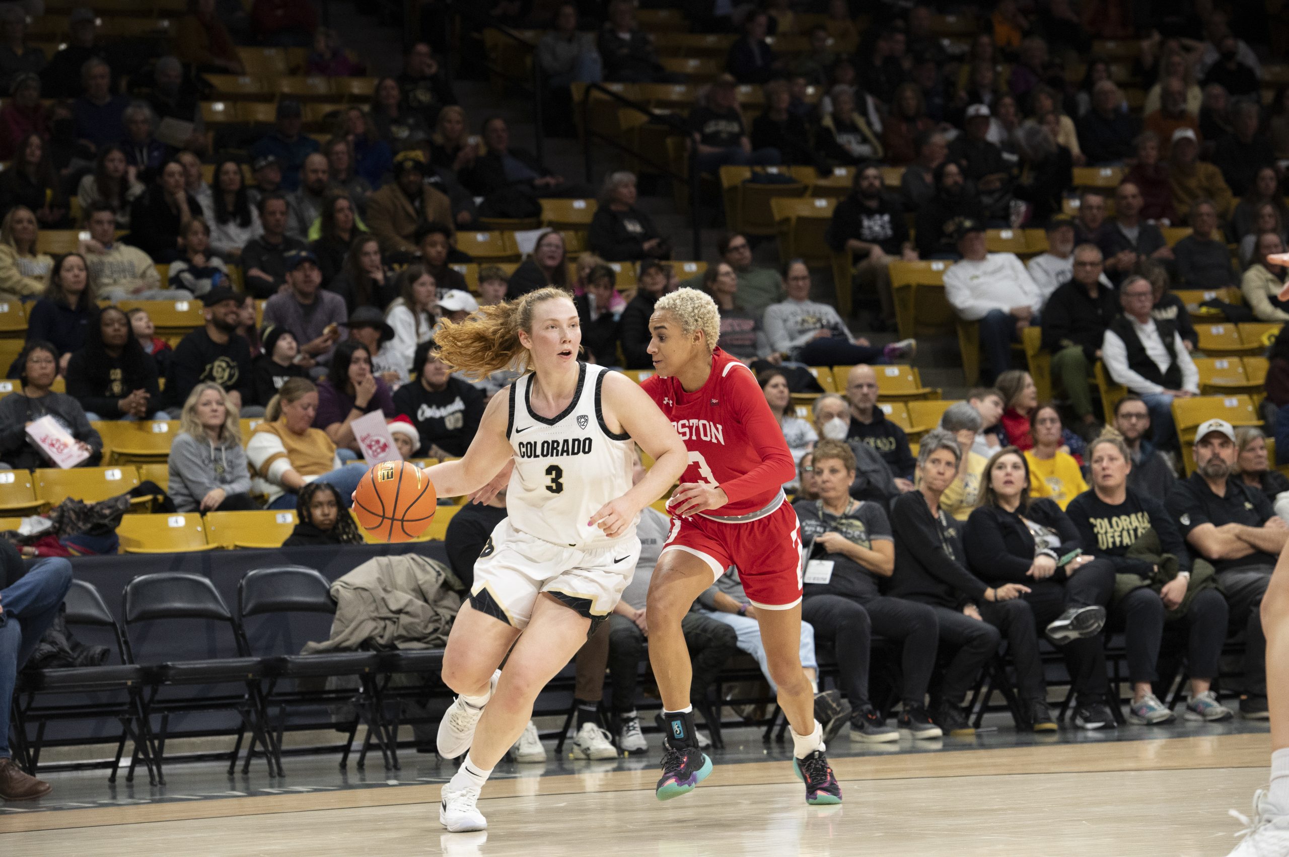 Colorado women’s basketball dominates Boston University